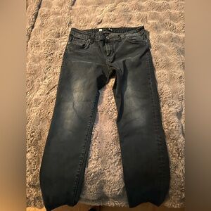 Kut from the Kloth Dark Denim Straight Leg Jeans